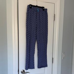 Vineyard Vines Purple/Navy Whale Print Fabric